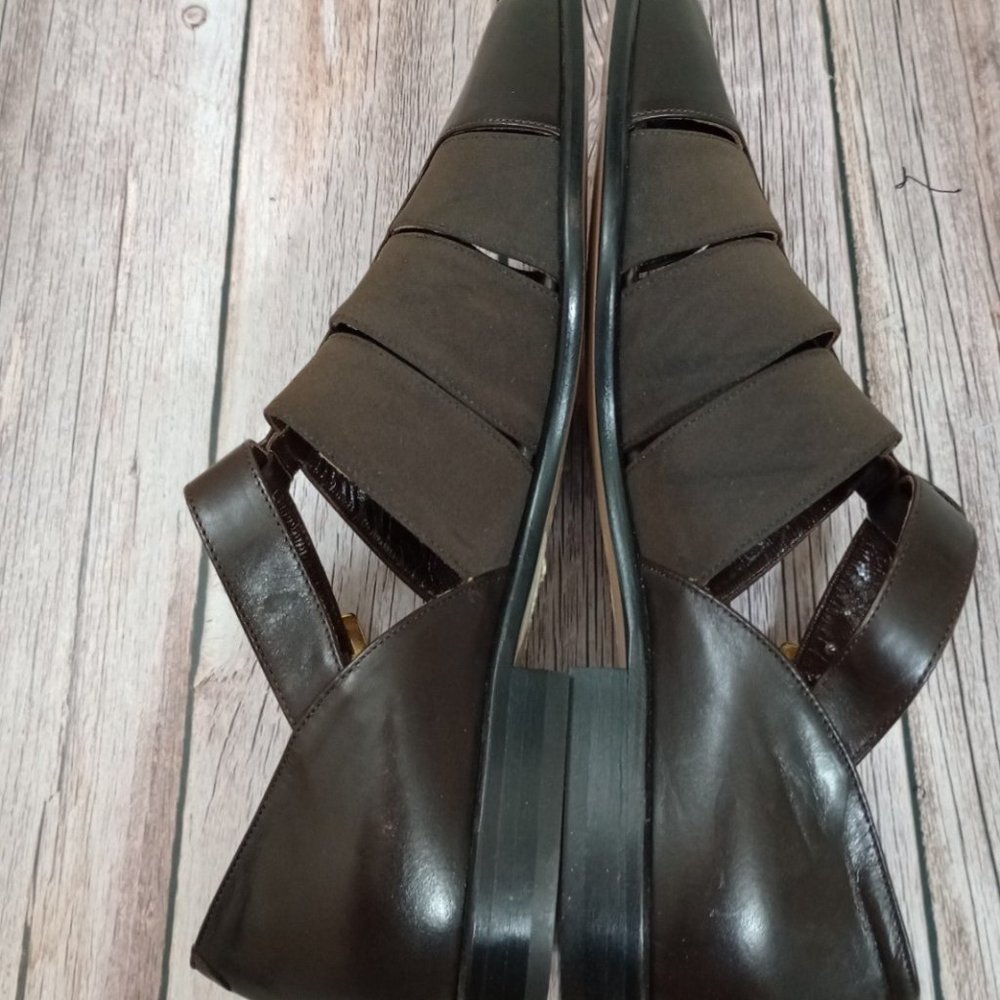 Donna Carolina Woman's Size 9 Brown Shoes - Picture 5 of 7